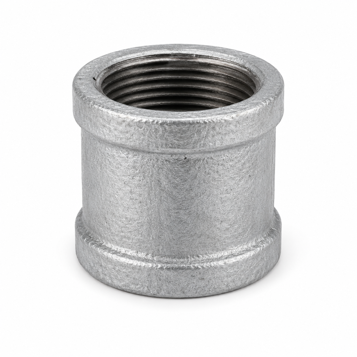 Malleable iron coupling
